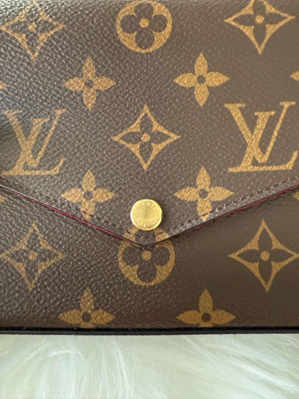 Louis Vuitton: Monogram Pochette Felicie w/ inserts AUTHENTIC - Picture 12 of 16